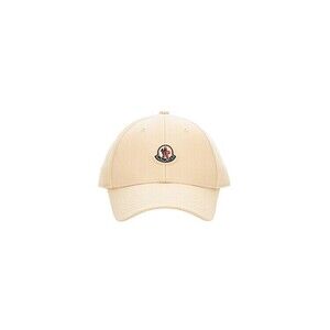 MONCLER MAUVE PINK DIAMOND QUILTED NYLON BASEBALL LOGO HAT ONE SIZE NWT NEW MONCLER MAUVE PINK DIAMOND QUILTED NYLON BASEBALL LOGO  main image 2